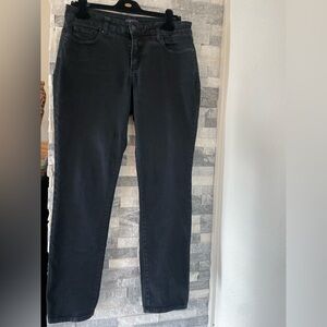 Women's NYDJ Legging Dark Blue Jeans-Size 12